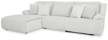 Top Tier - 3 Piece Reclining Sectional