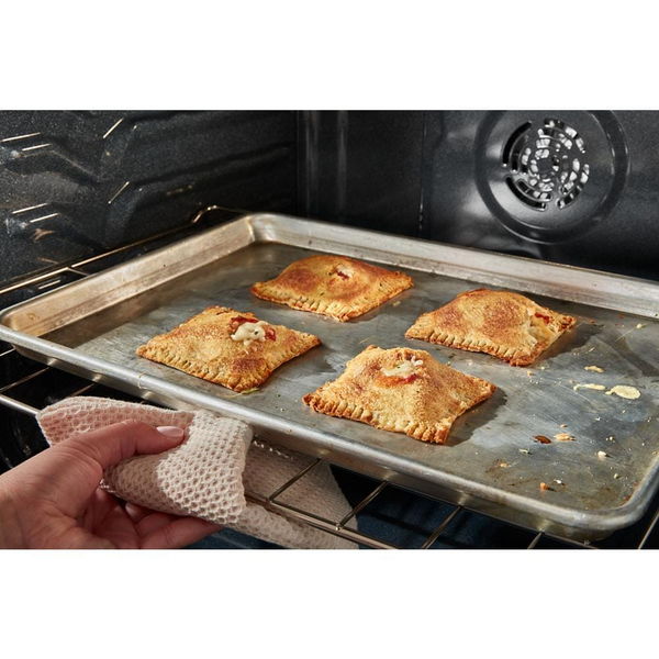 30" Electric Smart Range With Air Cooking Technology And Steam Clean - Stainless Steel