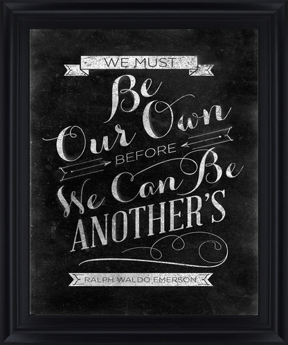 Chalked Whimsy - 28" x 34" Framed Wall Art