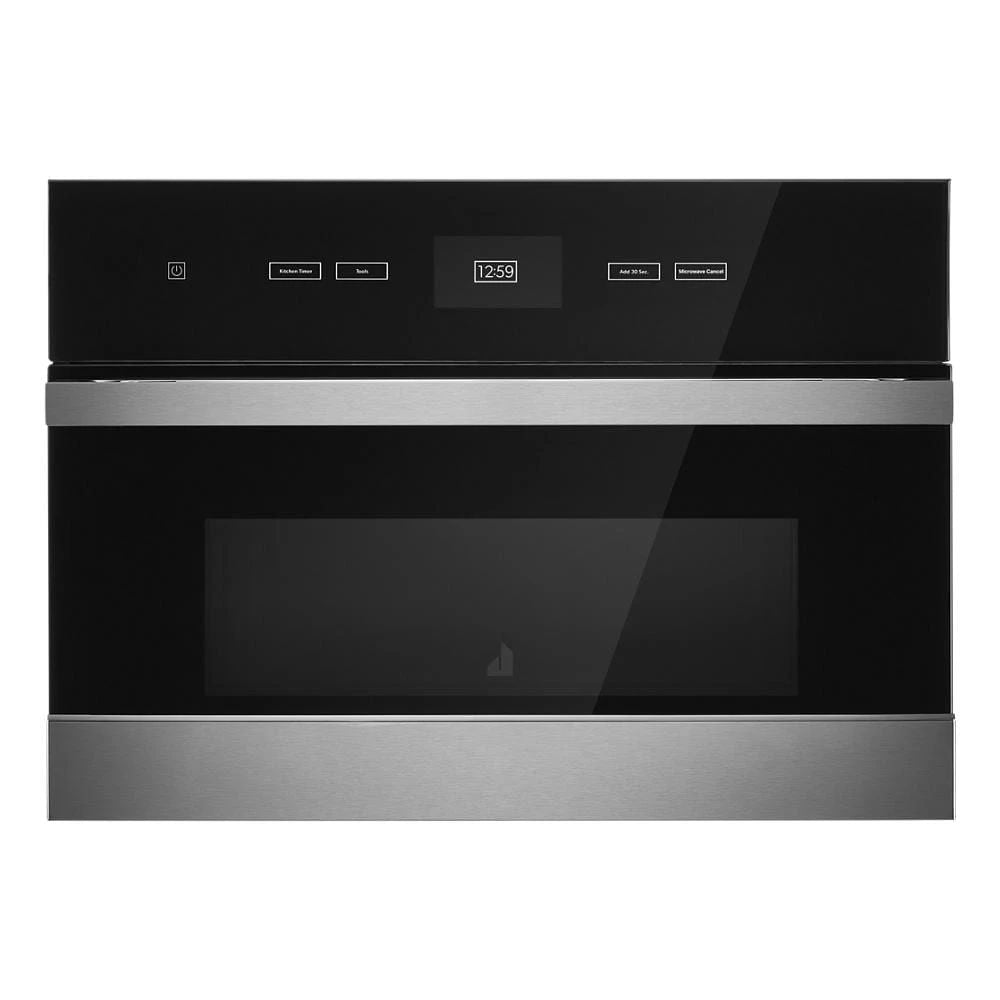 Noir 27" Built-In Microwave Oven With Speed-Cook - Floating Glass Black