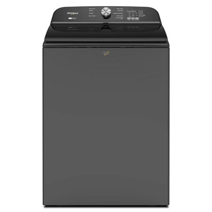 5.2-5.3 Cubic Feet Top Load Washer With Removable Agitator - Volcano Black