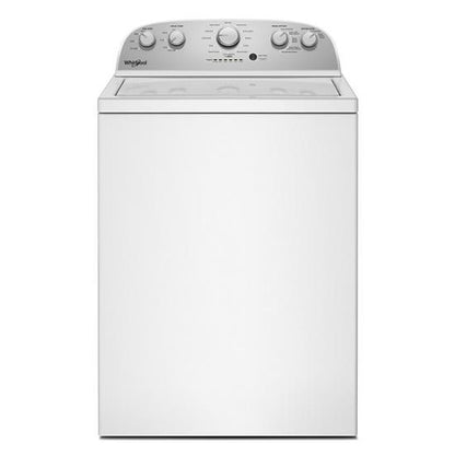 3.8 Cu. Ft. Top Load Washer With Stainless Steel Wash Basket And 360 Wash Agitator - White