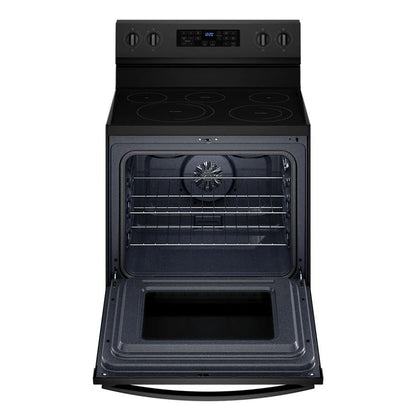 5.3 Cubic Feet Whirlpool Electric 5-in-1 Air Fry Oven - Black