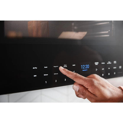 Air Fry Over- The-Range Oven With Flush Built-In Design - Fingerprint Resistant Stainless Steel