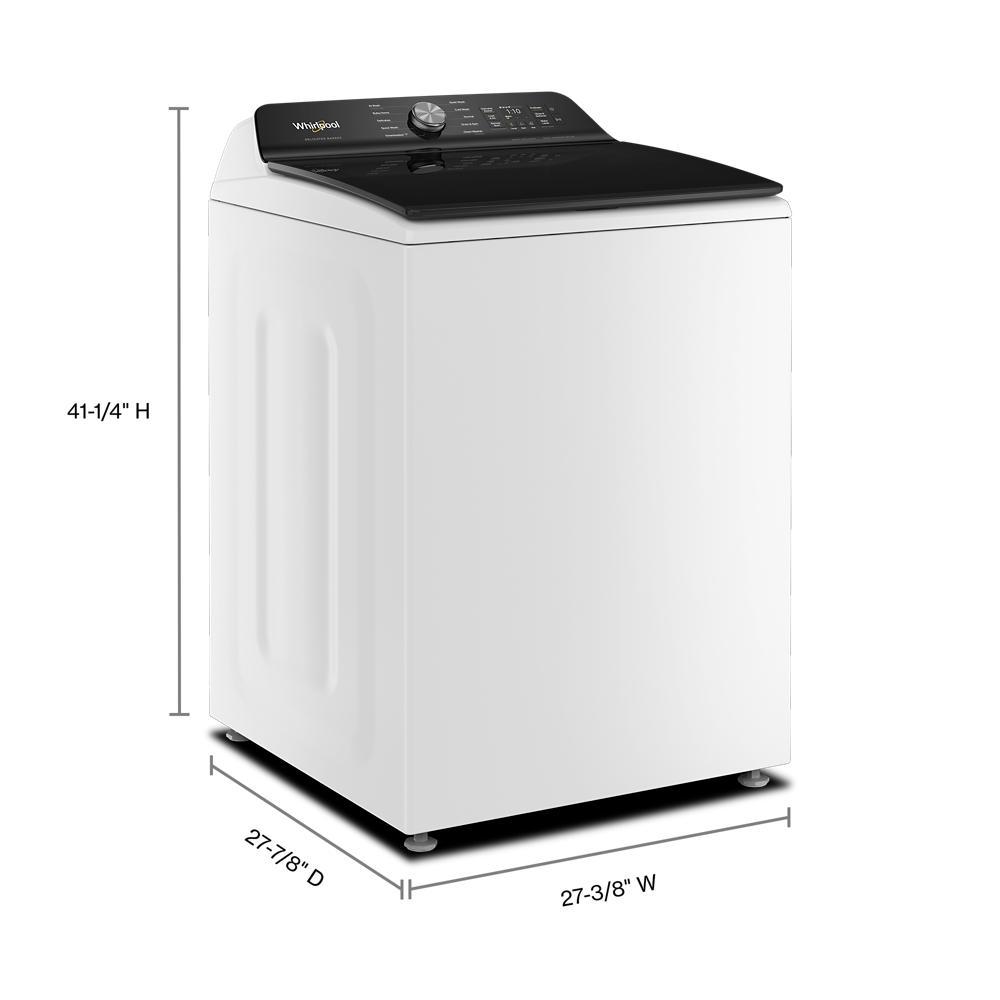 5.3 Cu. Ft. Smart Top Load Washer With The Delicates Basket - White