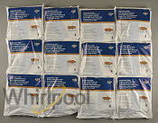 Heavy-Duty Plastic Compactor Bags (180-Pack) With Odor Remover For 15" Compactor Models - White