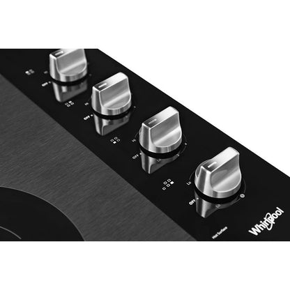 30" Electric Ceramic Glass Cooktop With Dual Radiant Element