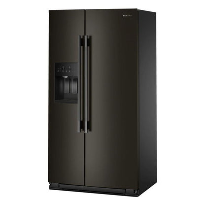 20.8 Cu. Ft. Counter-Depth Side-By-Side Refrigerator With Exterior Ice And Water Dispenser In Black Ore