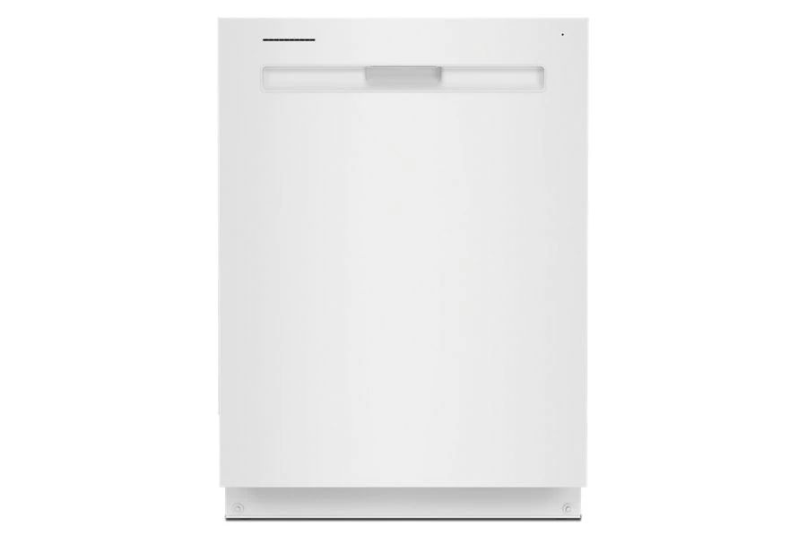 Front Control Dishwasher With Third Level Rack And Dual Power Filtration - White