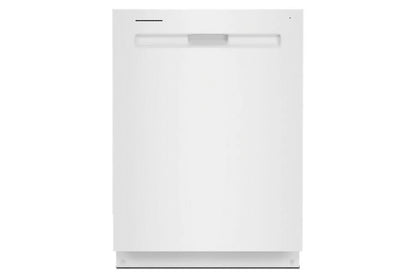 Front Control Dishwasher With Third Level Rack And Dual Power Filtration - White
