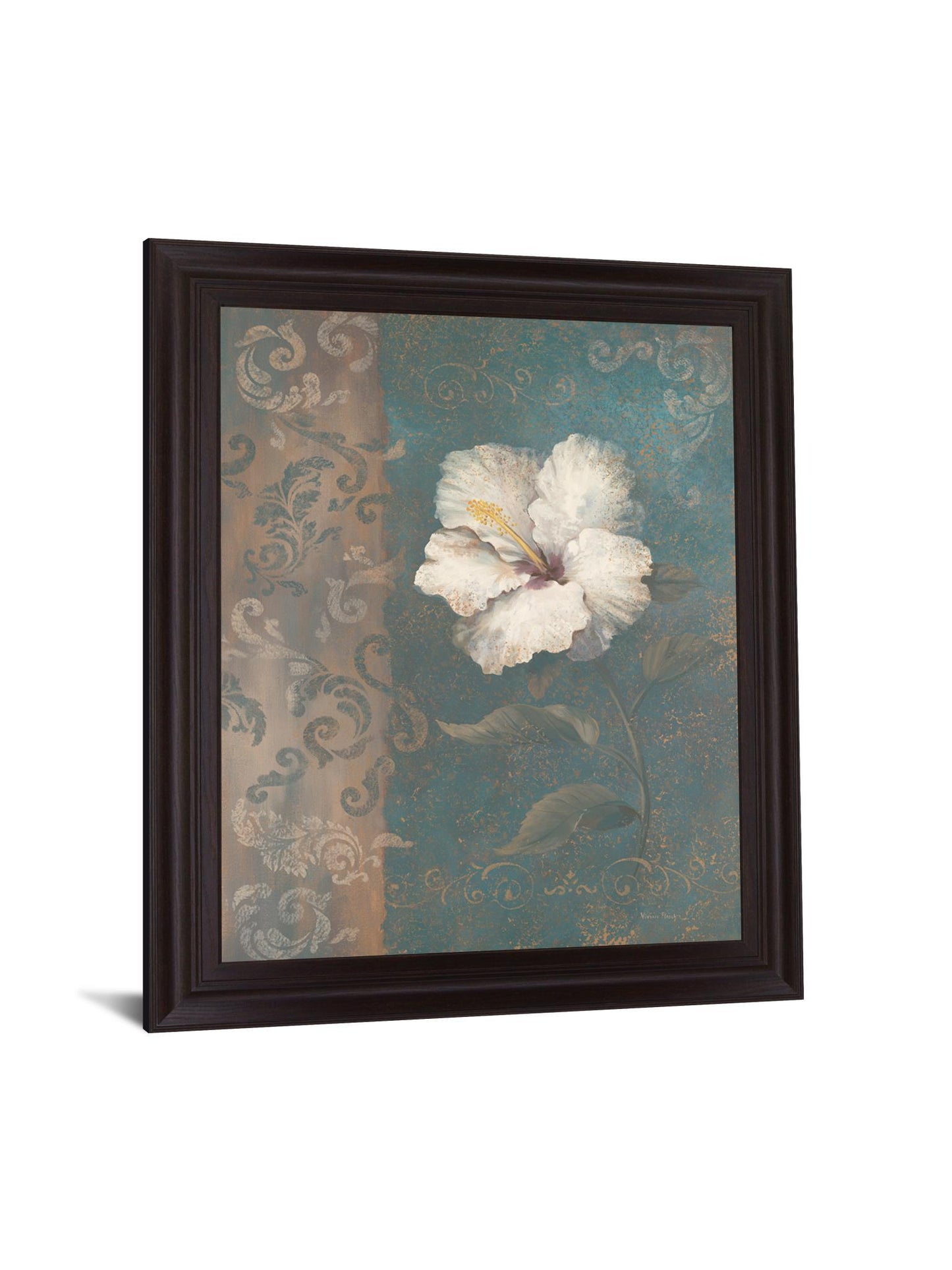 Gilded Petals - 28" x 34" Framed Wall Art