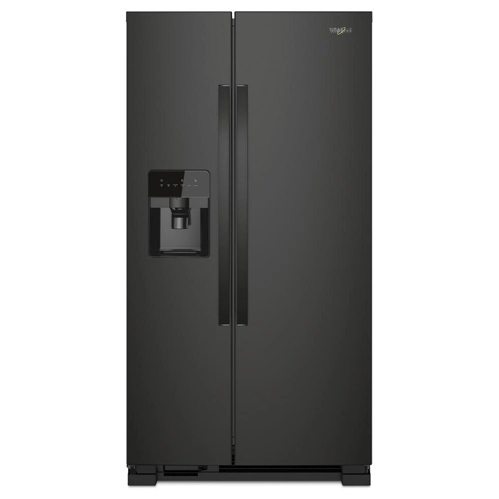33" Wide Side-By-Side Refrigerator, 21 Cubic Feet