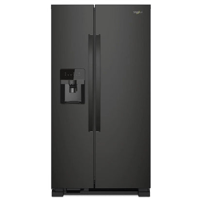 33" Wide Side-By-Side Refrigerator, 21 Cubic Feet