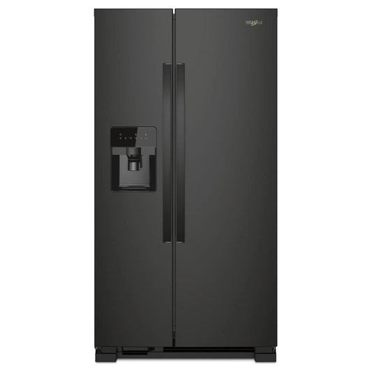 33" Wide Side-By-Side Refrigerator, 21 Cubic Feet