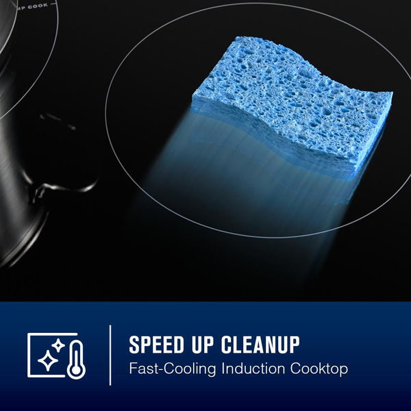 36" Wide Induction Cooktop With Power Boost