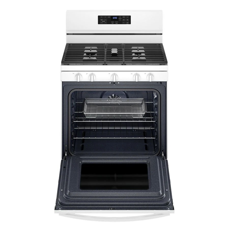5.0 Cubic Feet Whirlpool Gas 5-in-1 Air Fry Oven - White