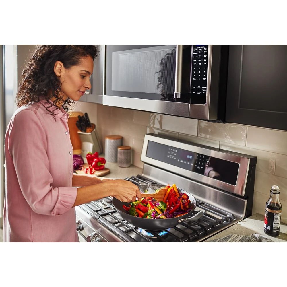 30" 5-Burner Gas Convection Range