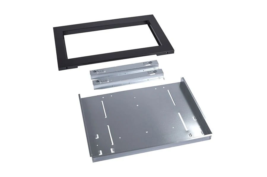 27" Trim Kit For 1.6 Cubic Feet Countertop Microwave - Black Stainless Steel With PrintShield Finish