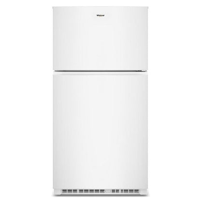 Whirlpool 32.8" Wide Top Freezer Refrigerator With Total Coverage Cooling, 21.3 Cu. Ft., Reversible doors - White