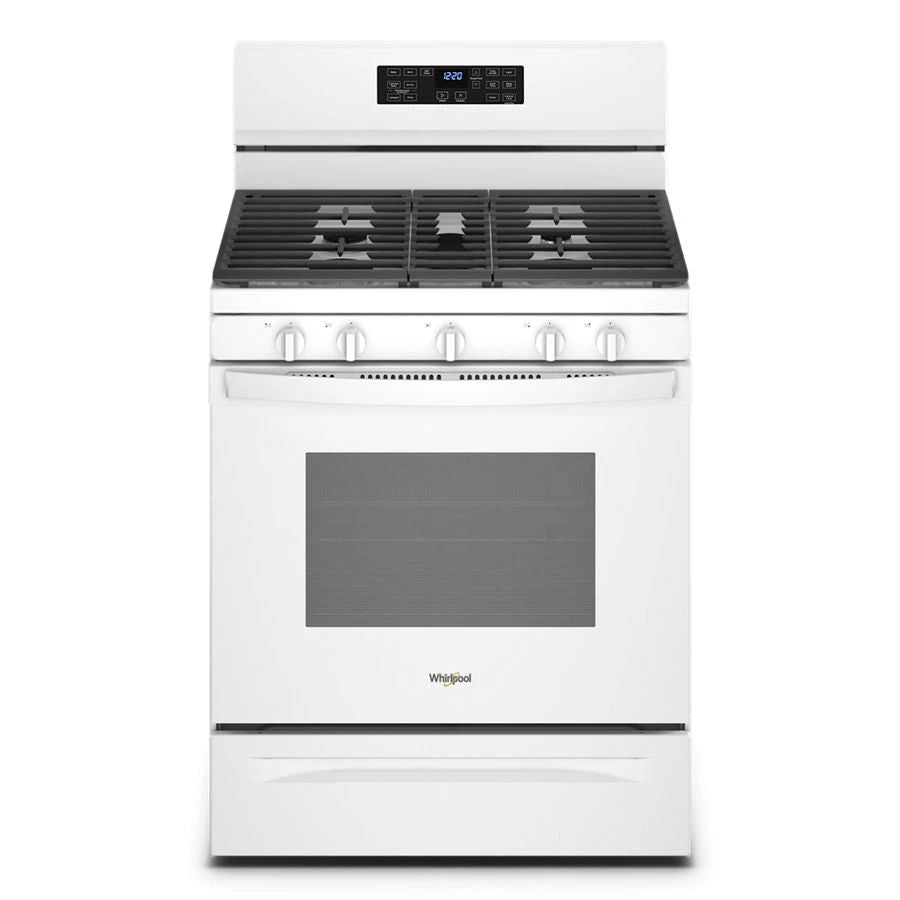 5.0 Cubic Feet Whirlpool Gas 5-in-1 Air Fry Oven - White