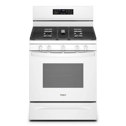 5.0 Cubic Feet Whirlpool Gas 5-in-1 Air Fry Oven - White