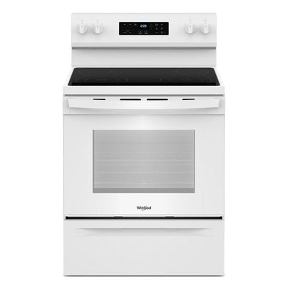 30" Electric Range With No Preheat Mode - White