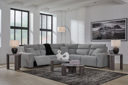 ModMax II - Salt And Pepper - Reclining Sectional