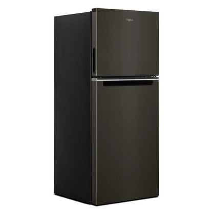 24" Wide Top-Freezer Refrigerator, 11.6 Cubic Feet - Black Stainless Finish