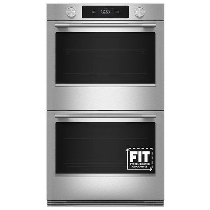 27" Smart Electric Double Wall Oven With Assisted Cooking Modes - Printshield Finish
