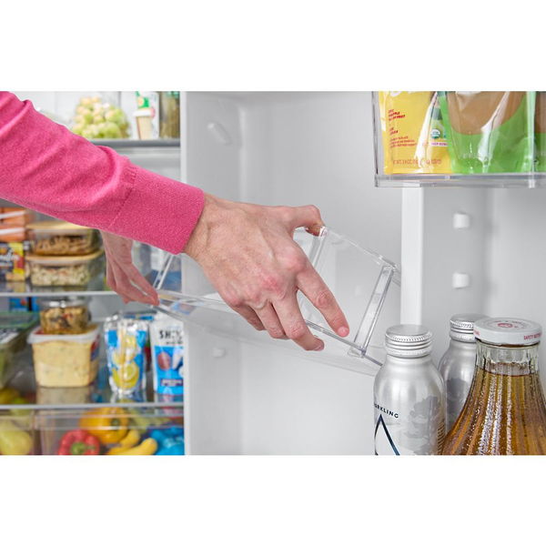 Whirlpool 32.8" Wide Top Freezer Refrigerator With Total Coverage Cooling, 15.6 Cu. Ft. - White