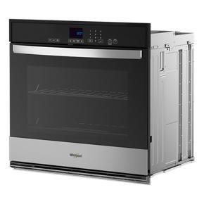 30" Single Self-Cleaning Wall Oven, 5.0 Cubic Feet - Stainless Steel