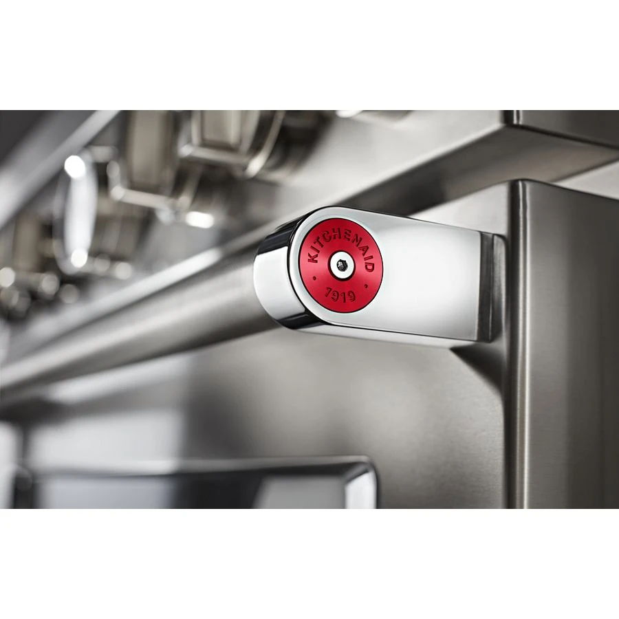 36'' Smart Commercial-Style Dual Fuel Range With 6 Burners - Stainless Steel