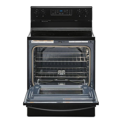 5.3 Cubic Feet Whirlpool Metal Electric Range With Frozen Bake Technology - Black
