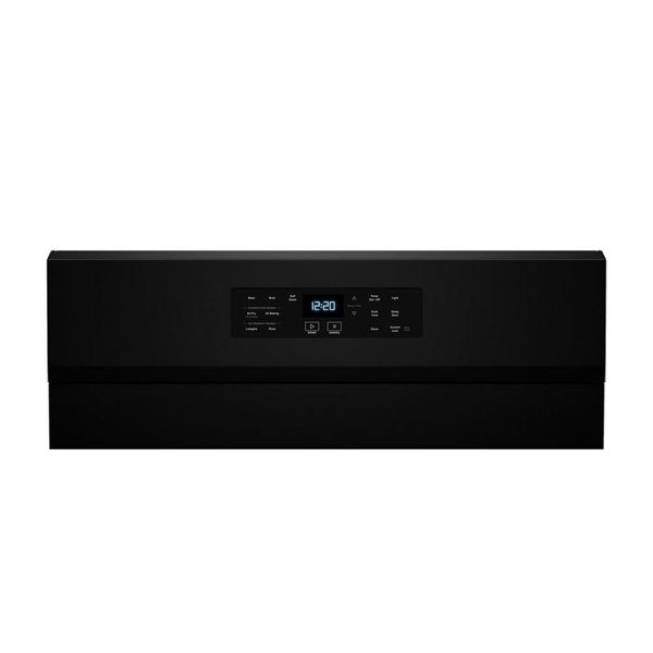 30" Gas Range With Air Cooking Technology, No Preheat Air Fry And Air Baking And Self Clean - Black