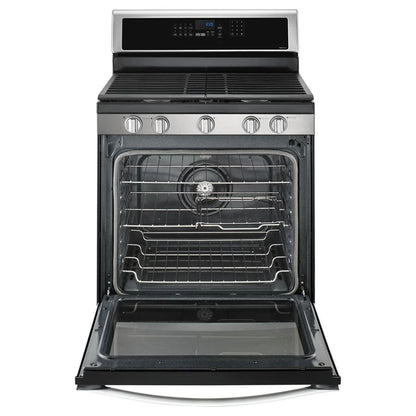 5.8 Cubic Feet Freestanding Gas Range With Fingerprint-Resistant Stainless Steel