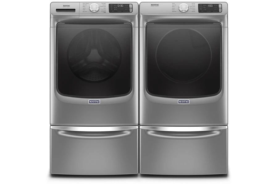 Front Load Gas Dryer With Extra Power And Quick Dry Cycle - 7.3 Cubic Feet - Metallic Slate