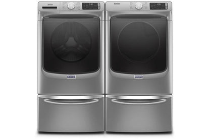 Front Load Gas Dryer With Extra Power And Quick Dry Cycle - 7.3 Cubic Feet - Metallic Slate