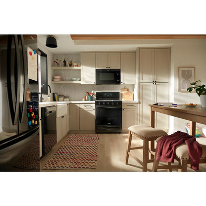 30" Gas Range With Air Cooking Technology And Ez-2-Lift Hinged Grates - Black