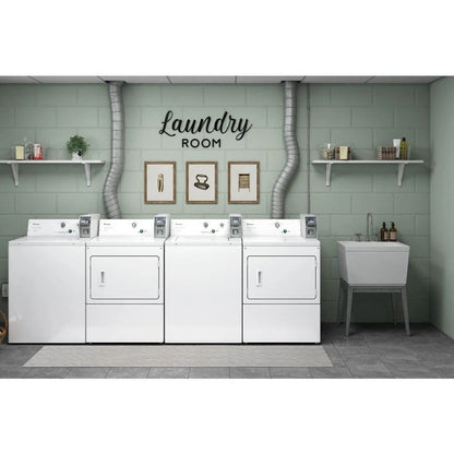 Commercial Top-Load Washer, Coin Slide - White