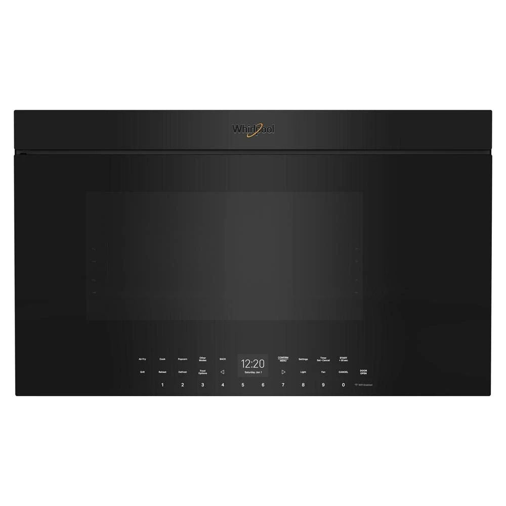 Air Fry Over- The-Range Oven With Flush Built-In Design - Black