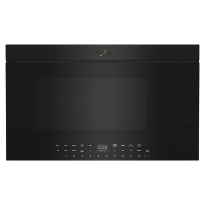 Air Fry Over- The-Range Oven With Flush Built-In Design - Black