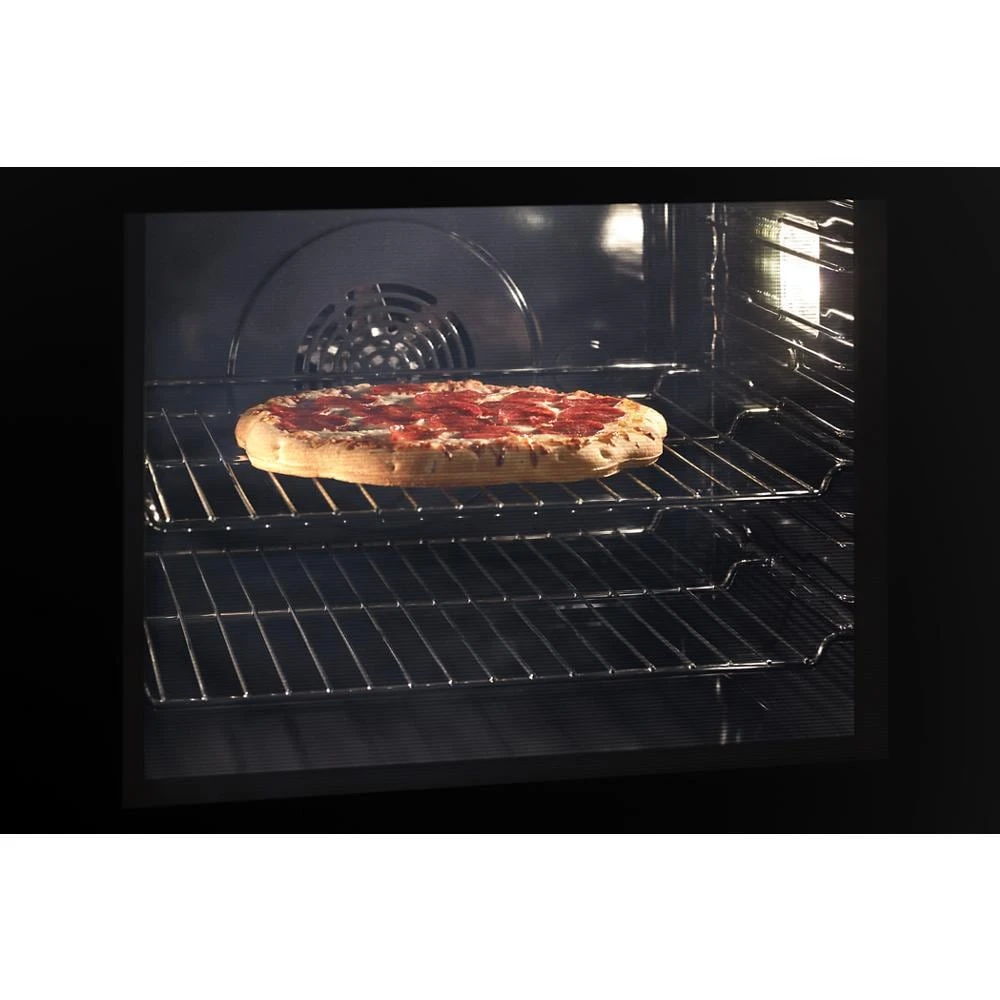 5.8 Cubic Feet 24" Double Wall Oven With Convection - White