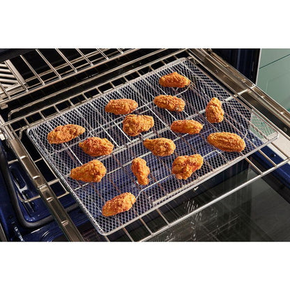 30" Electric Double Wall Oven With No Preheat Air Fry Mode - Printshield Finish