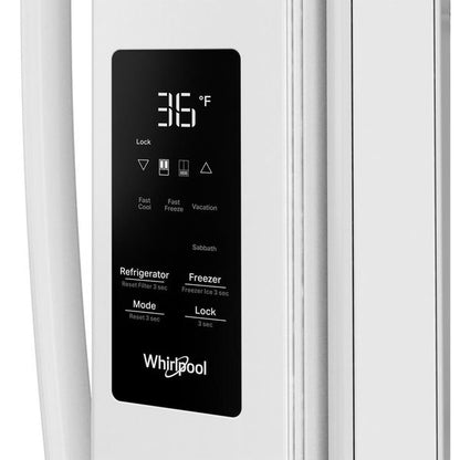 36" French Door Refrigerator With Ice Maker - 31 Cu. Ft. - White