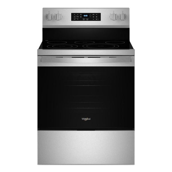 30" Energy Star Electric Range With Air Cooking Technology, No Preheat Air Fry And Air Baking And Self Clean - Fingerprint Resistant Stainless Steel