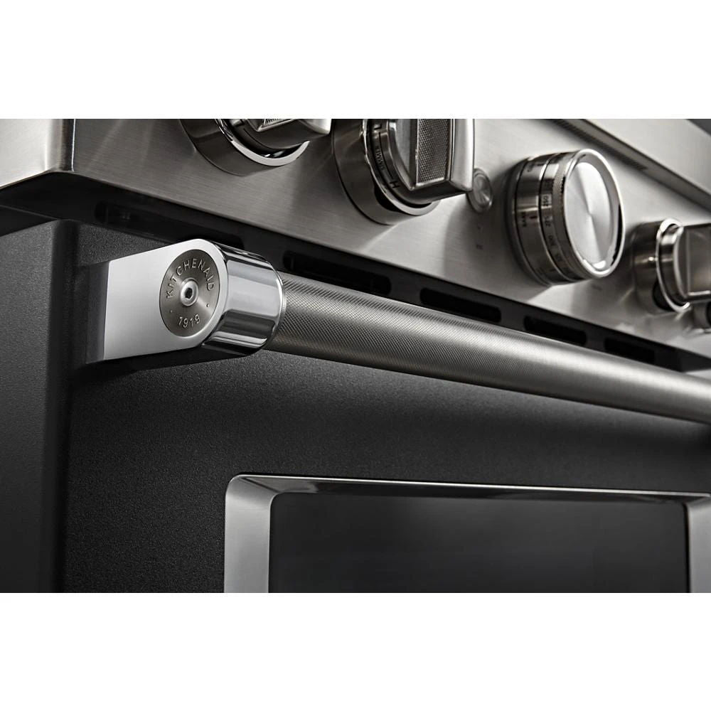 Kitchenaid Commercial-Style Range Handle Medallion Kit (Includes Two Medallions, Screws, And One 1/8" Hex Wrench) - Black