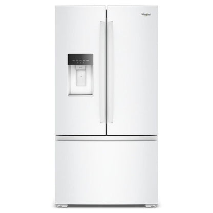 36" Wide French Door Refrigerator With In-Door Water & Ice, 23 Cu. Ft. - White