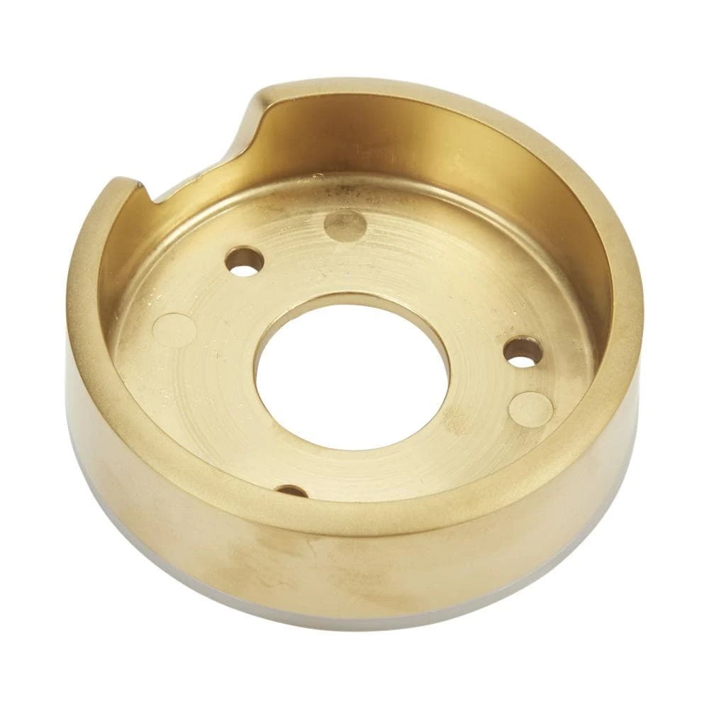 Jennair Single Bezel For Rise-Style Commercial Range And Rangetop Griddle Knobs - Brass
