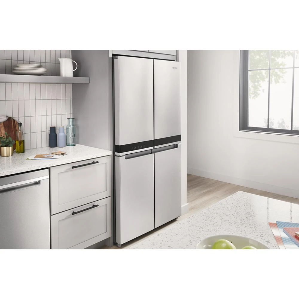 36" Wide Counter Depth 4 Door Refrigerator - 19.4 Cubic Feet