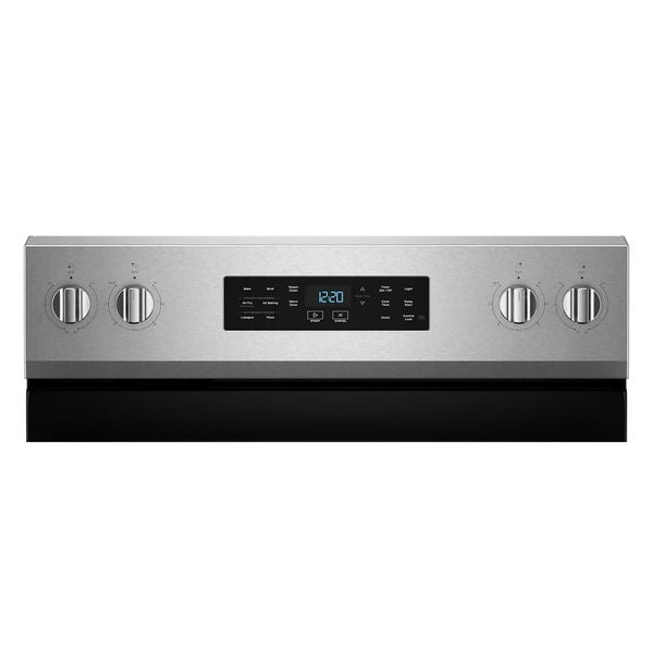 30" Electric Range With Air Cooking Technology And Steam Clean - Stainless Steel